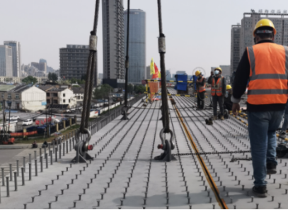 合肥金寨路快速化改造吊裝作業(yè)使用卸扣