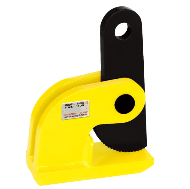 橫吊鋼板鉗解決冶金廠車間鋼板吊裝問題