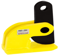 建筑工程中橫吊鋼板鉗用于鋼板構(gòu)件吊裝作業(yè)